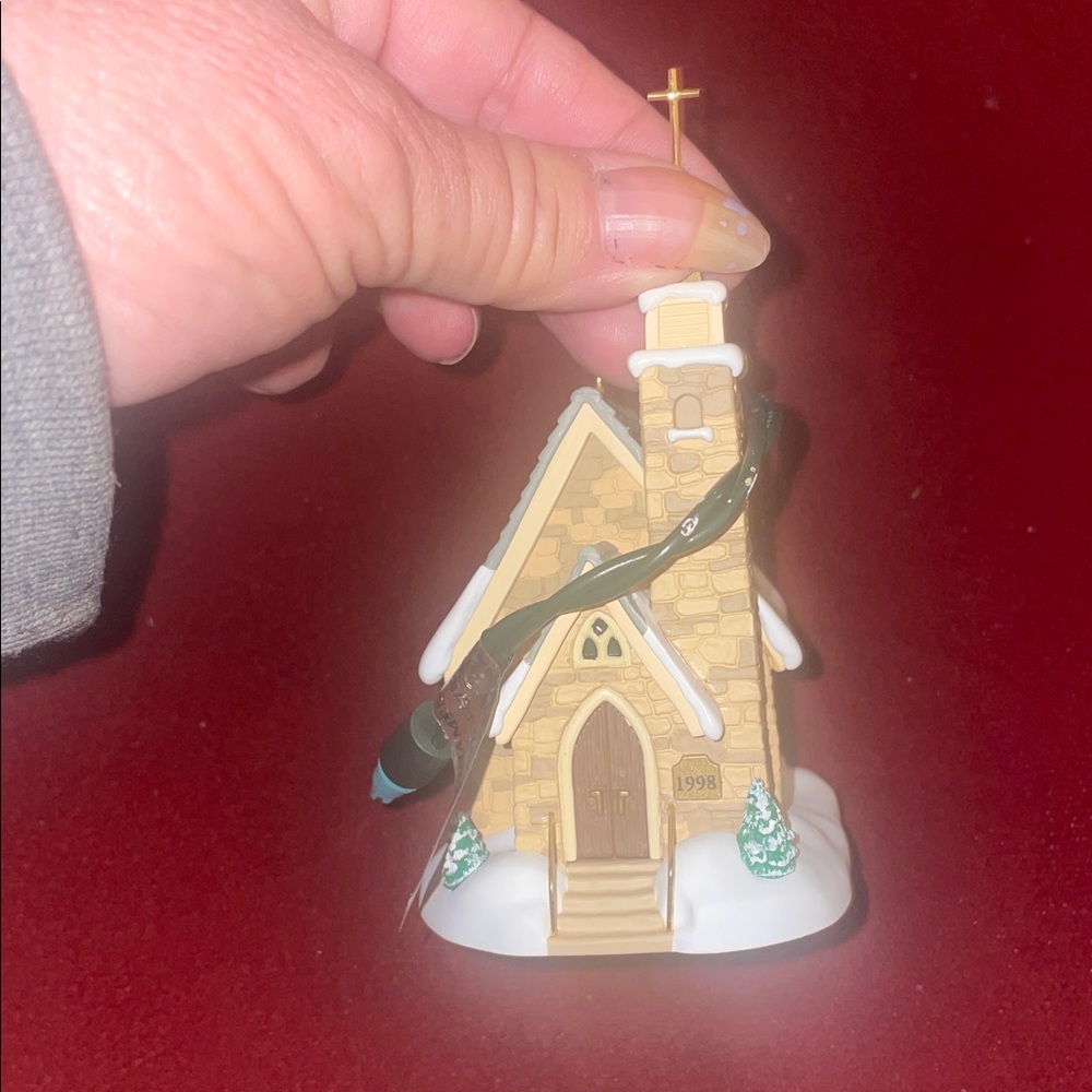 Hallmark Church Ornament 1998